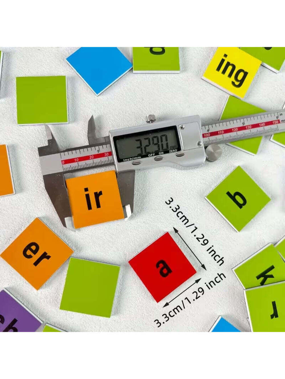 112pcs Colorful Magnetic Phonics Tiles | Interactive Educational Toy Set